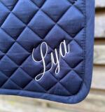 Zadeldoek Basic - Naam/ Logo